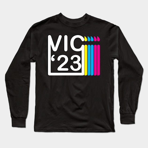 VIC design 8 Long Sleeve T-Shirt by SFI 2023 VIC